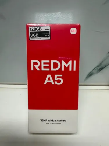 Xiaomi Redmi A5 128gb 4ram black novo com garantia