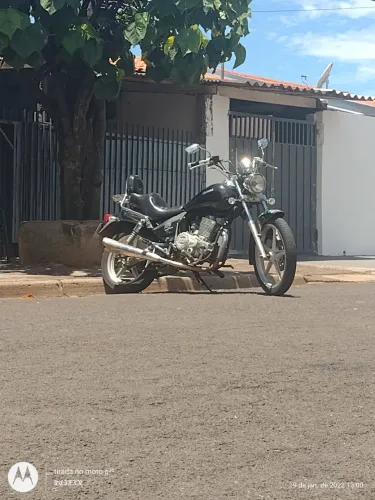 Dafra Kansas 150 - Conservada / Estilo Custom Pronta pra Rodar