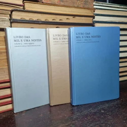 Livro das Mil e Uma Noites - 3 volumes 1, 2 e 3