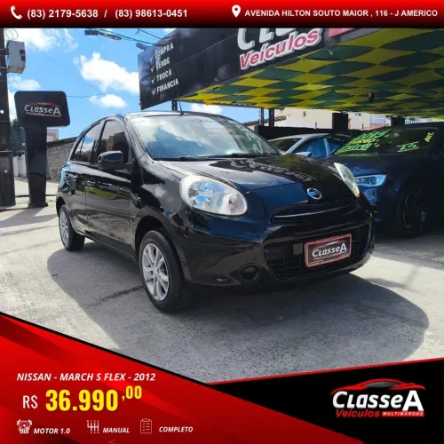 Nissan March S 1.0 16V Flex Fuel 5P 2012