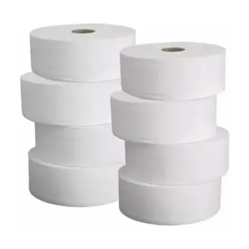 08 Papel Higiênico Rolão com 200 metros Ecológico