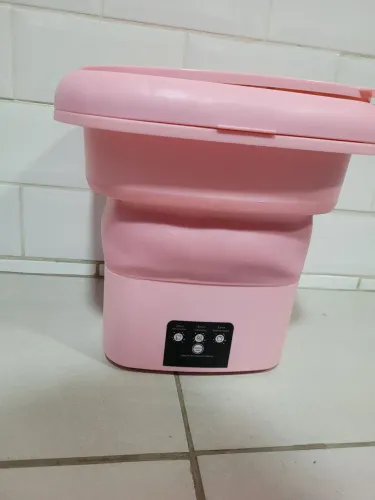 Mini máquina de lavar dobrável