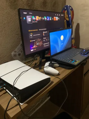 PS5 + MONITOR + NOTEBOOK