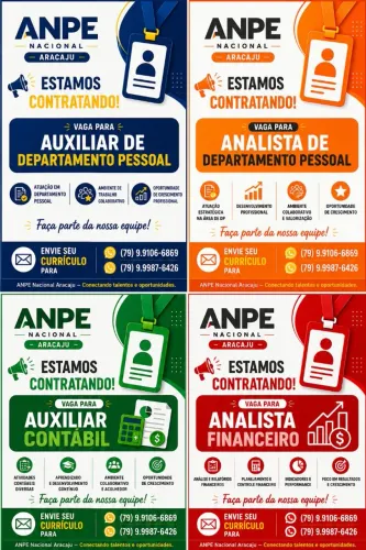 Oportunidade de emprego imediato!!