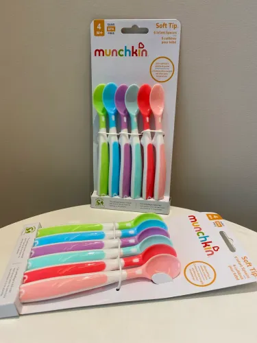 Kit com 6 colheres munchkin 