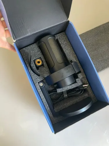 MICROFONE FIFINE AMPLIGAME A8 (EM ESTADO DE NOVO PRA VENDER LOGO)