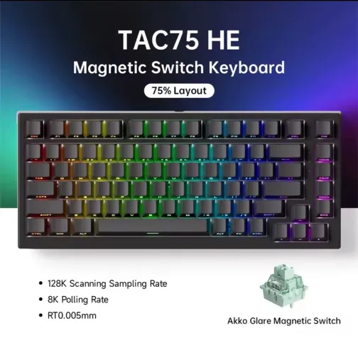 Teclado AKKO TAC75HE MAGNÉTICO