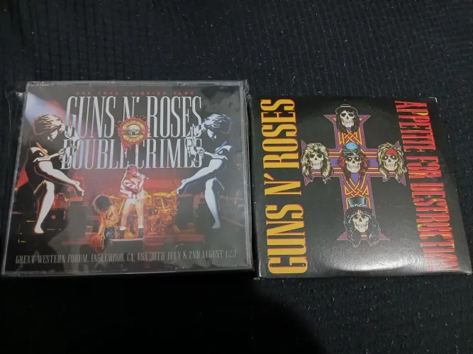 Box cd guns n roses raríssimo