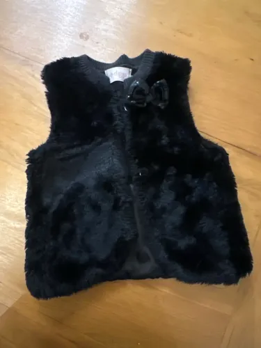 Colete de pelo tamanho 6