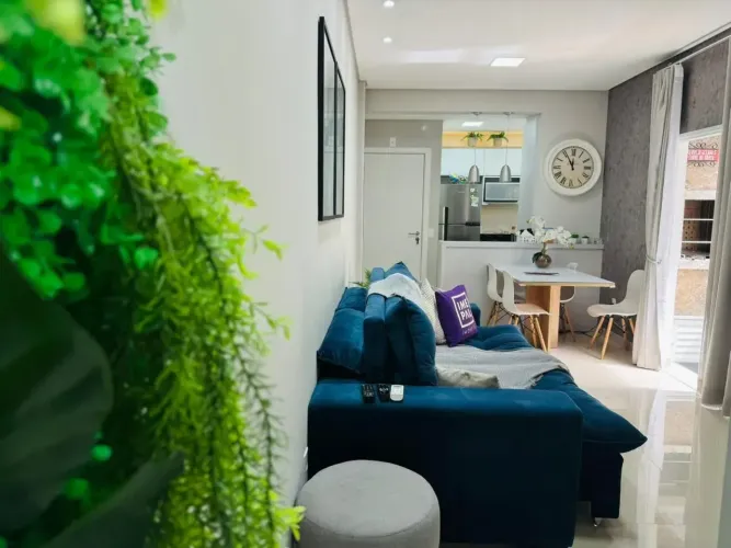 Apartamento mobiliado & climatizado por um valor ótimo, Praia de Palmas/SC