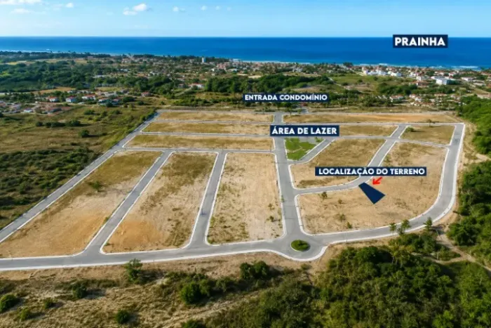 REPASSE DE TERRENO AMPLO - VILA VERDE PRAINHA/AQUIRAZ-CE: 6x25m, com 8,21m de fundo.