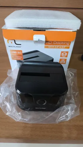 Multilaser Docking Station para Hd Sata 1 Baia Usb 3.0