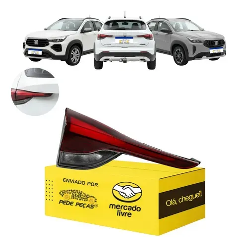 Sinaleira Traseira Tampa Fiat Pulse 2022 23 A 2026 C/led Le Esquerdo/motorista