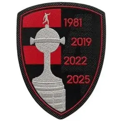 Patch Flamengo Libertadores 4 Titulos Novo