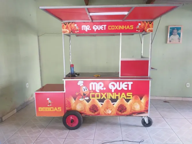 BARRACA (TRAILER) PARA SALGADOS / DOCES - MULTI USO