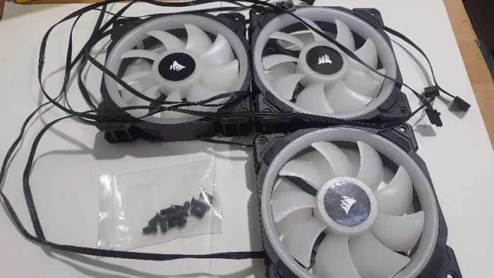 Fan Corsair Ll120 Rgb 120mm / Kit Com 3 Unidades