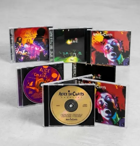 Coleção CDs Alice in Chains (Facelift + Unplugged MTV + Live) | Grunge (Lote ou Avulso)