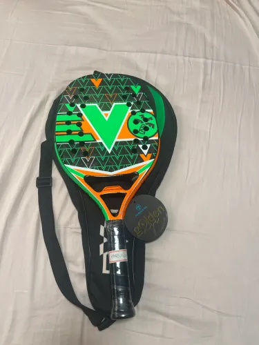 Raquete beach tennis turquoise ZERA