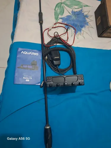 Vende-se Rádio Px 80 Canais Rp-90 V.2 Black Homologado Anatel completo com artena argentin