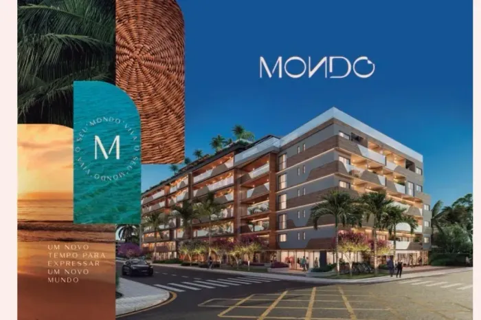 Vende-se flat novo, no Mondo, bairro Jardim Oceania, a beira mar da praia do Bessa, com 33