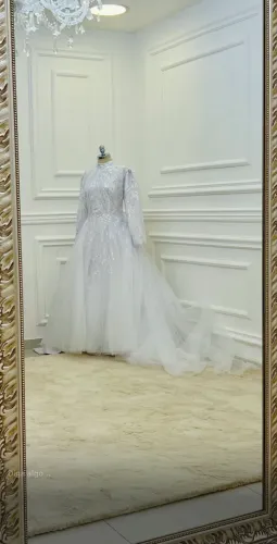 Vestido de noiva + véu de 5m | entrega facilitada