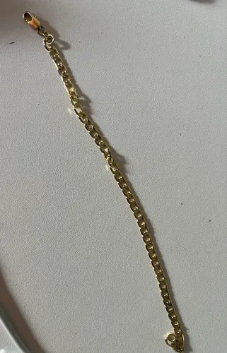 Pulseira folheada