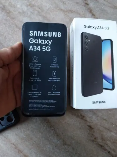 Samsung A34 5g 256GB 8GB RAM Semi-Novo Promoção.