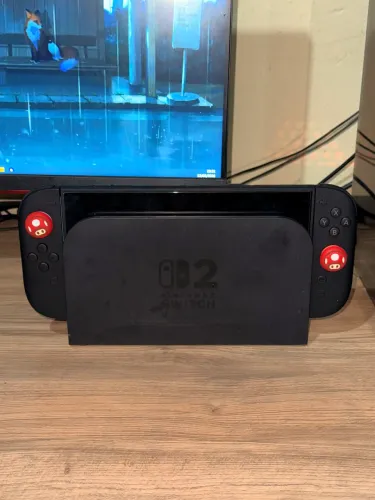 Nintendo Switch 2 muito pouco usado (com nota fiscal)