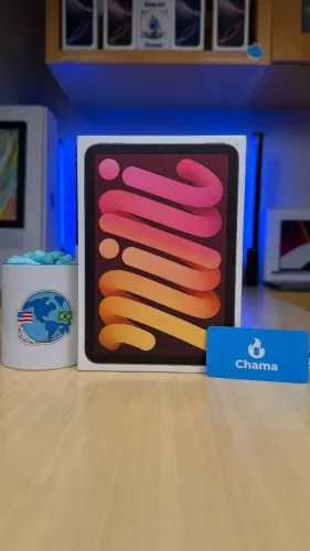 iPad mini A17 pro star light 128gb novo loja física e nota fiscal