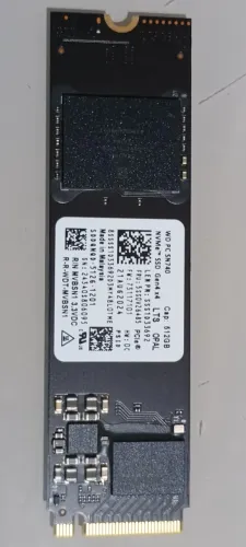 NVME 512 WESTERN DIGITAL
