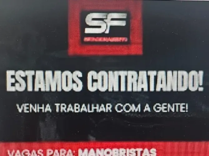 Manobrista com experiência
