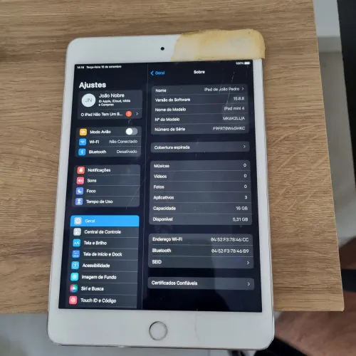Ipad mini 4