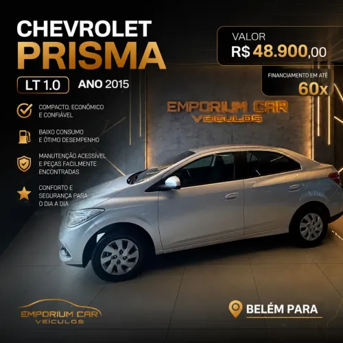 Chevrolet Prisma Sed. LT 1.0 8V Flexpower 4P 2015