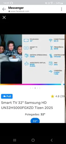 TV 32' SAMSUNG