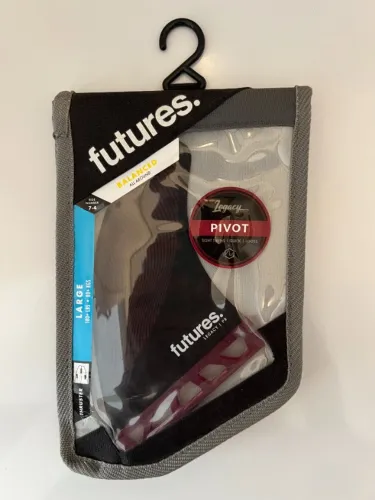 Quilhas Futures Legacy P8 - Large - Novas - Originais