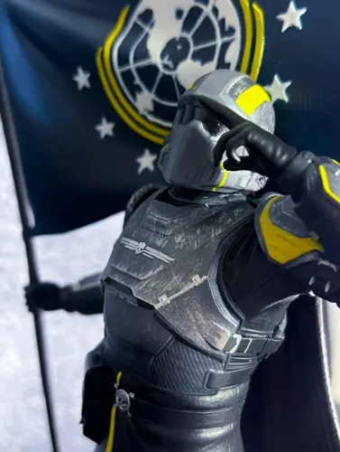 Helldiver | Helldivers Estátua Figura Game