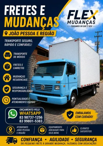 Fazemos sua mudança com rápidez e qualidade 