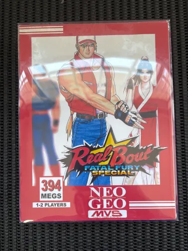 Jogo Real Bout Special Neo Geo MVS ORIGINAL CAIXA RETRÔ
