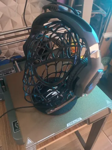 Suporte headset homem aranha