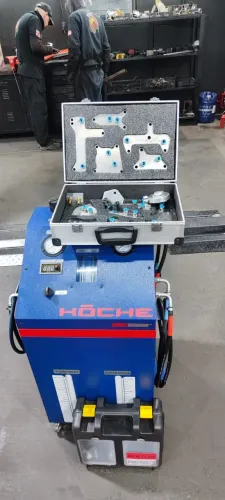 maquina de troca de fluido automatico