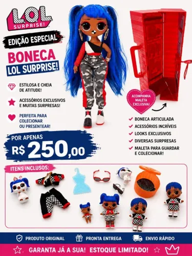 Boneca LOL Surprise 