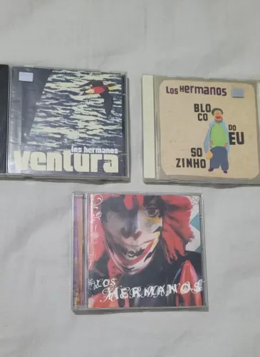 3 cds Los Hermanos álbum Ventura - Los Hermanos - Bloco do Eu Sozinho