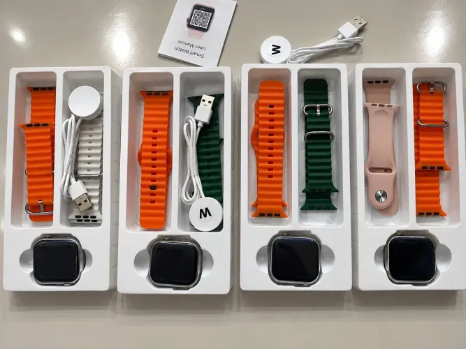 Smartwatch ws89 slim + 2 pulseiras + pelicula