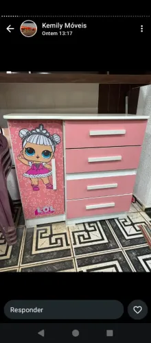 Cômoda infantil