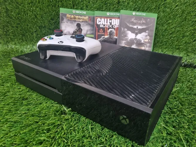 Xbox one Fat + 1 Controle + 3 Jogos + 3 meses de garantia 