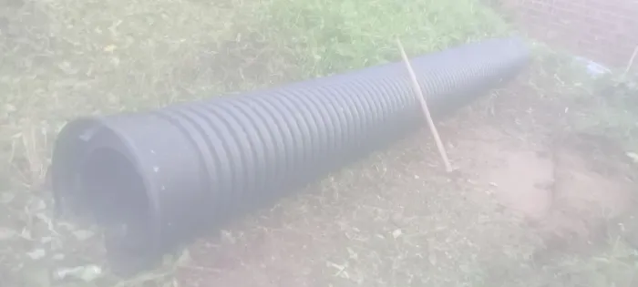 Tubo corrugado de 500 e de 300 sn4 parede dupla