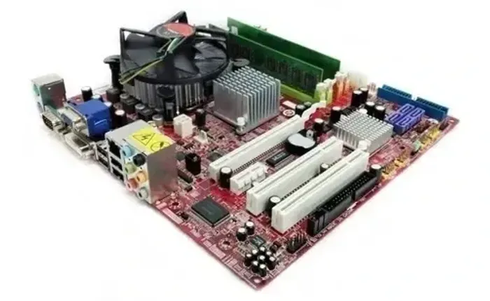 Kit Placa Mãe Positivo Pos-mig31ag + Dual Core + 4gb Ddr2 + Cooler