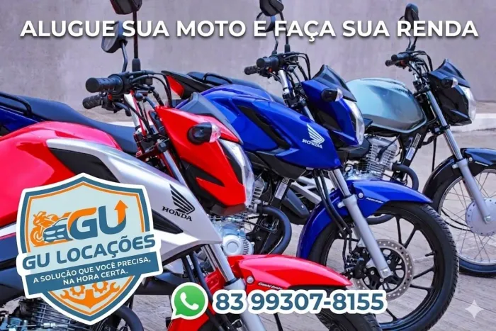 Motos para alugar e ser sua