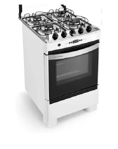 VENDO FOGÃO BRASTEMP 4 BOCAS BRANCO COM TIMER DIGITAL - BFo4TAB