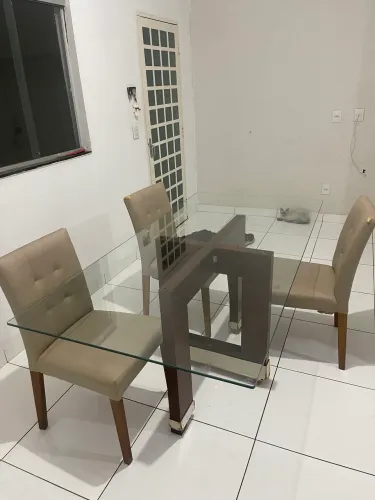 Mesa de jantar com 3 cadeiras